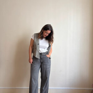 JEANS GRIS ZARA