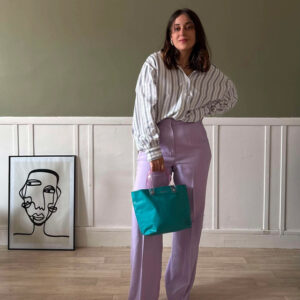 PANTALON LILA SANDRO